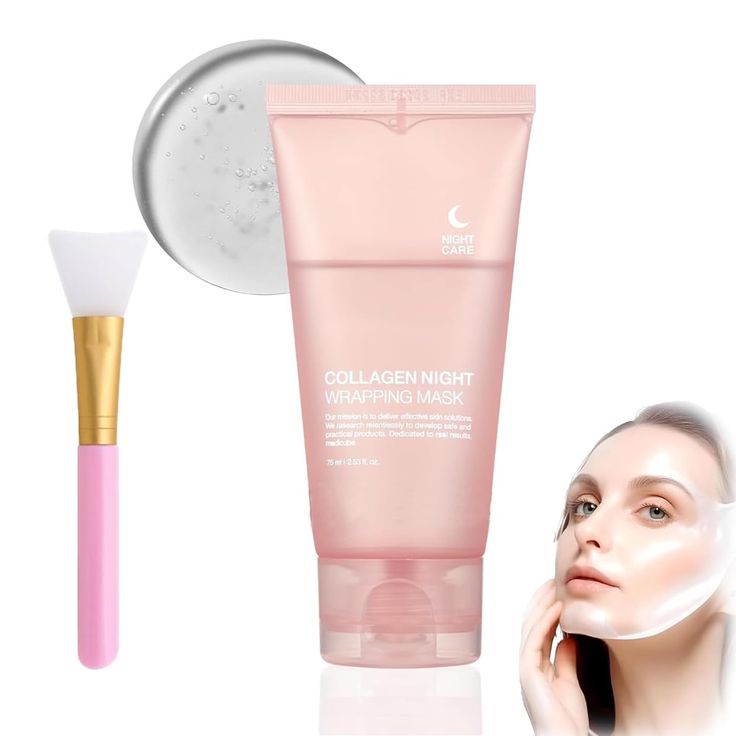 Collagen Overnight Mask with Brush